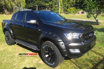 FORD RANGER ASSAULT GLOSS BLACK MILLED ACCENTS 5